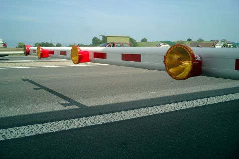 Horizontale Verkehrsschranke